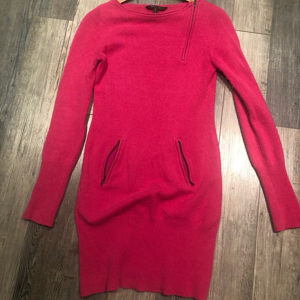 BCBG MAXAZRIA cashmere sweater dress